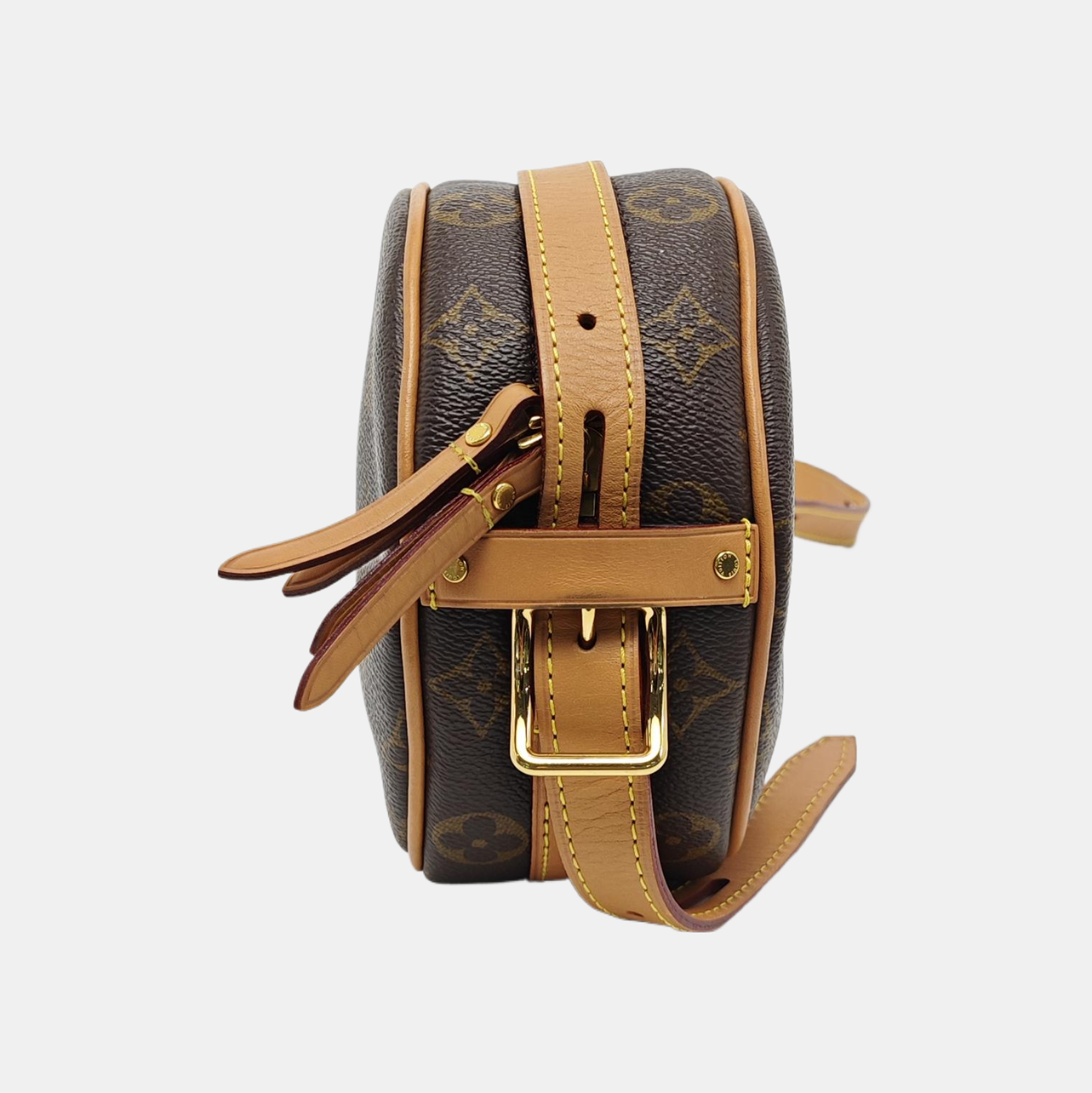 BOITE CHAPEAU PM Monogram Coated Canvas Brown