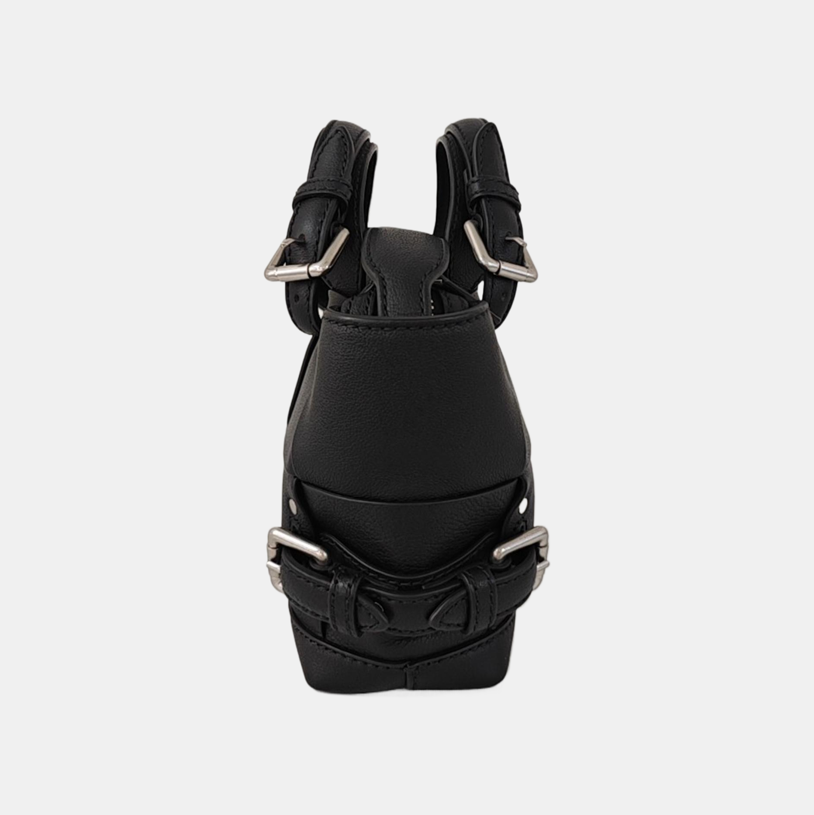 Calfskin Shoulder Bag Black