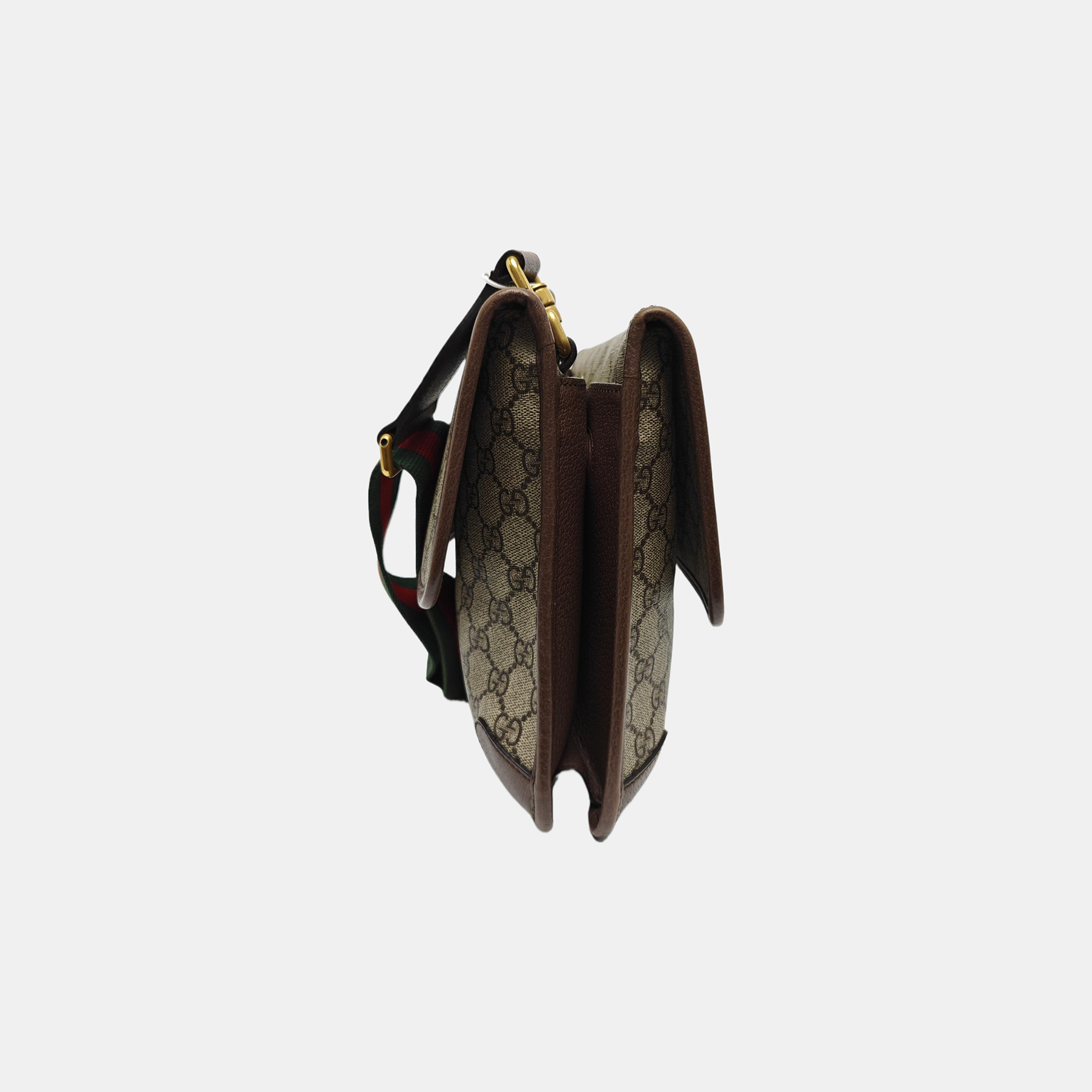 Neo Vintage Large Monogram Coated Canvas Brown