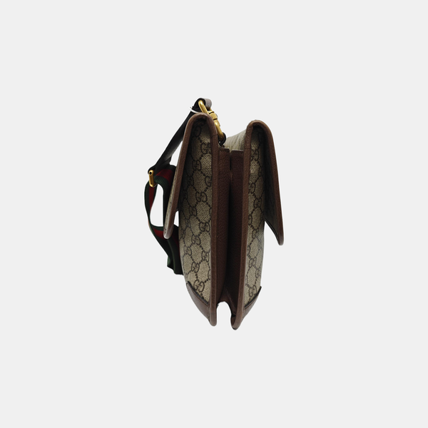 Neo Vintage Large Monogram Coated Canvas Brown