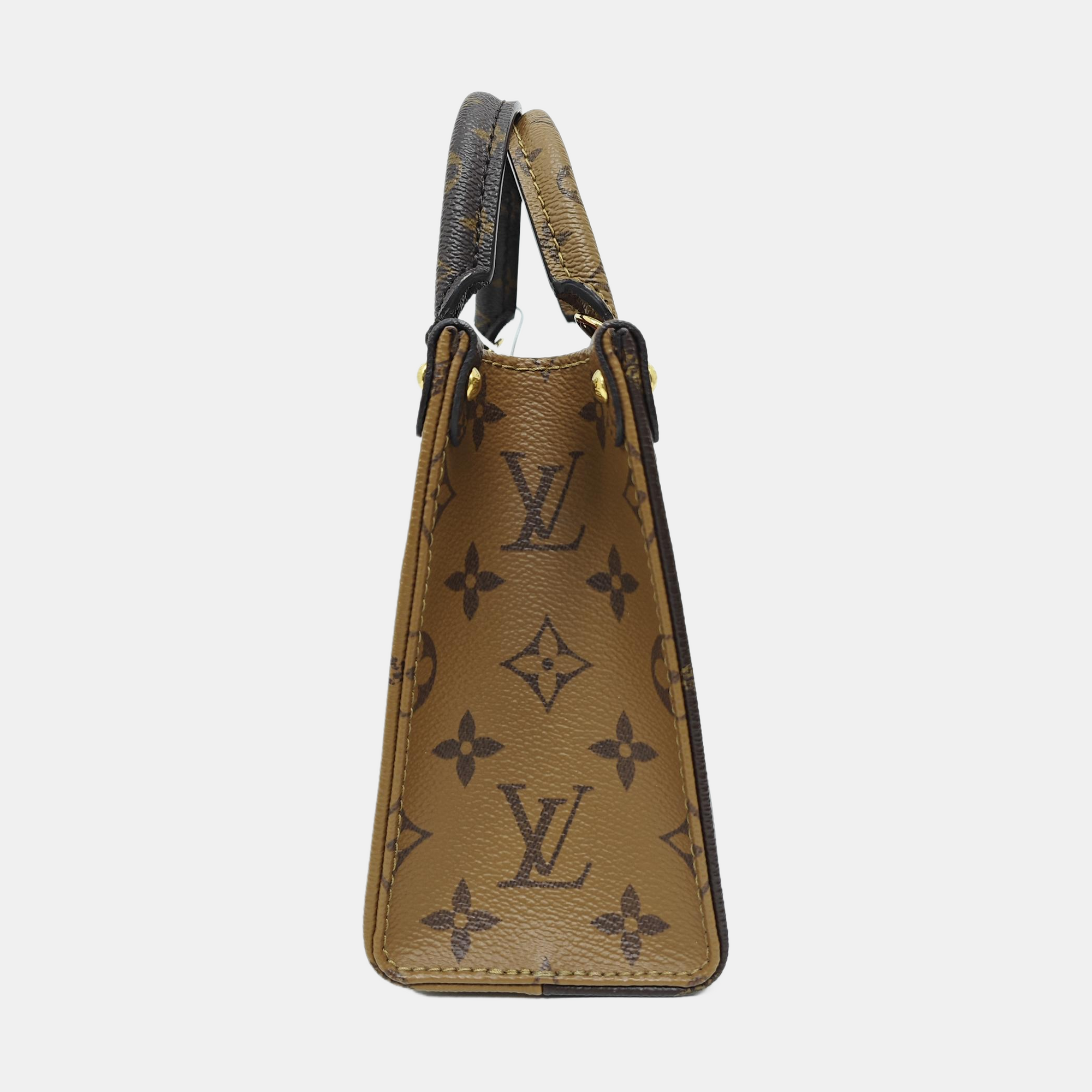 ONTHEGO BB Monogram Coated Canvas Brown