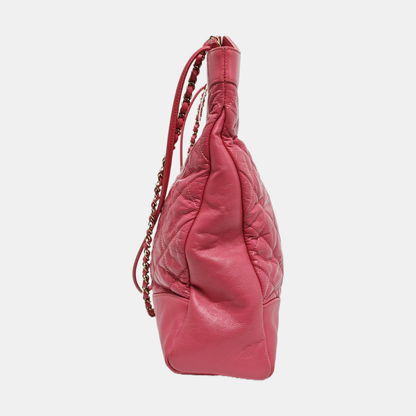 CHANEL 31 Quilted Calfskin Pink
