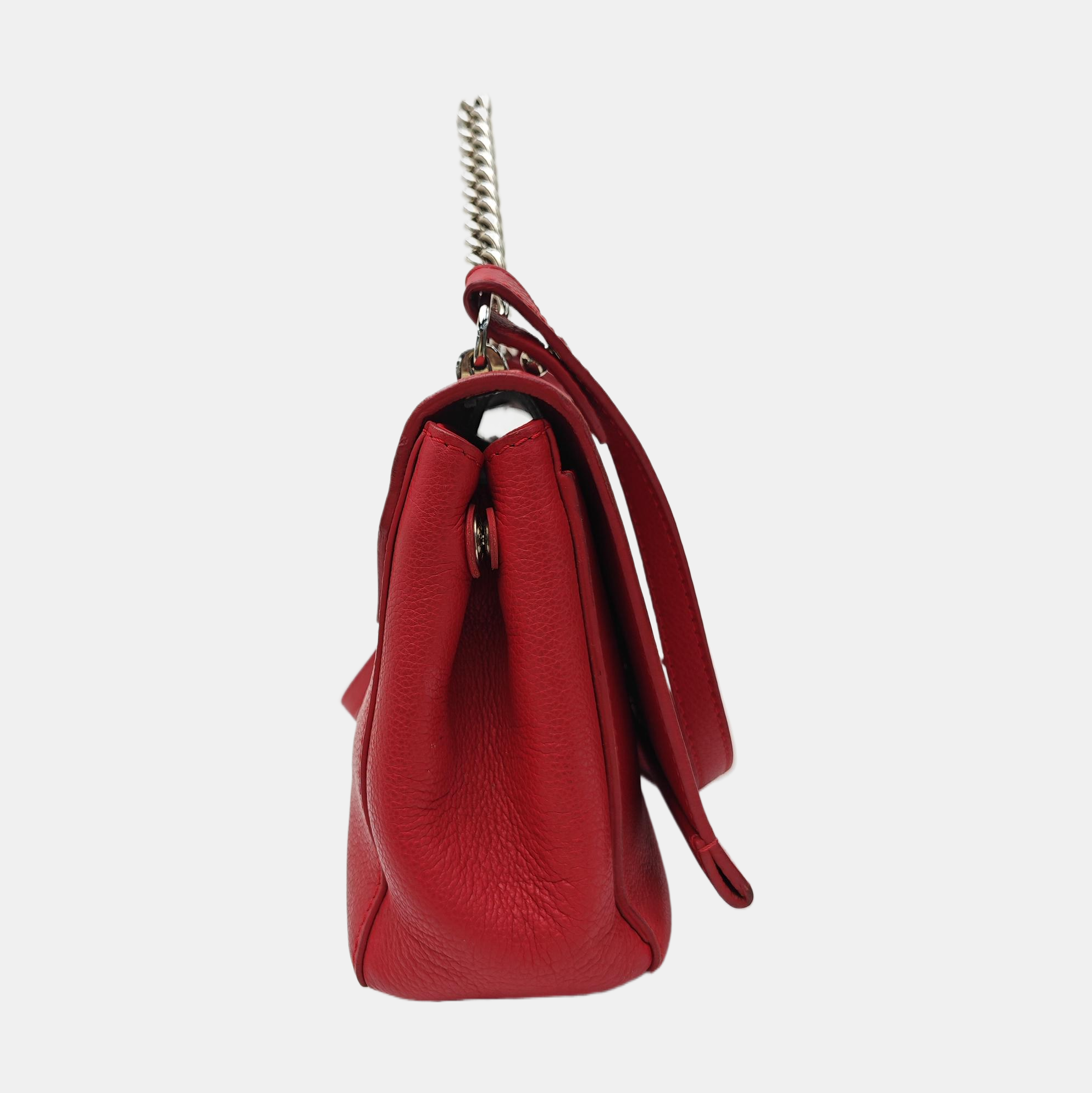 LOCKME BB Calfskin Red
