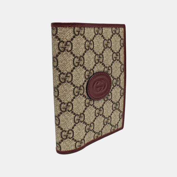Monogram Coated Canvas Card Holder Beige