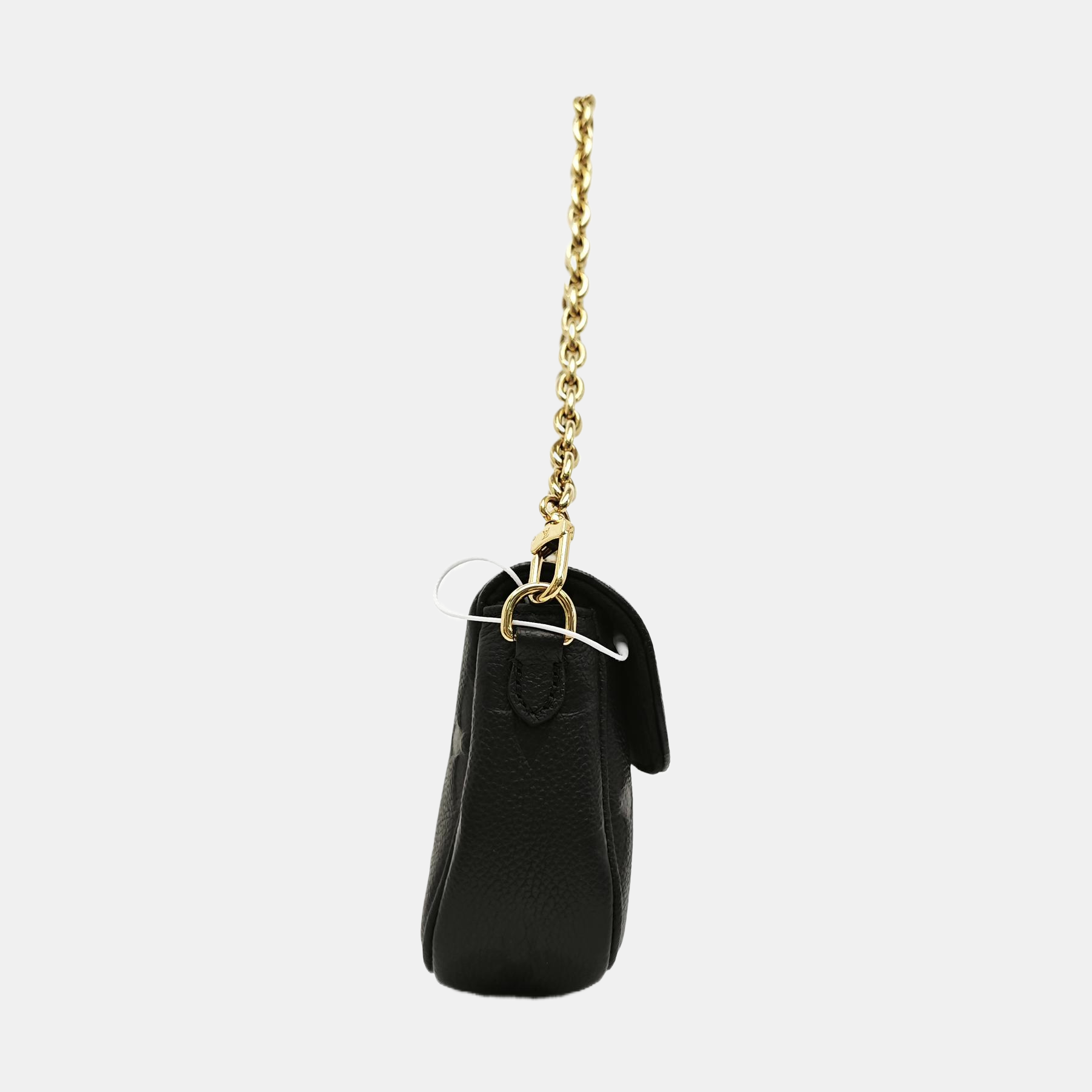 IVY Monogram Calfskin Black