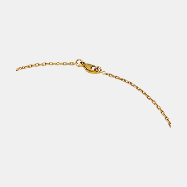 Pop H Metal Gold Necklace