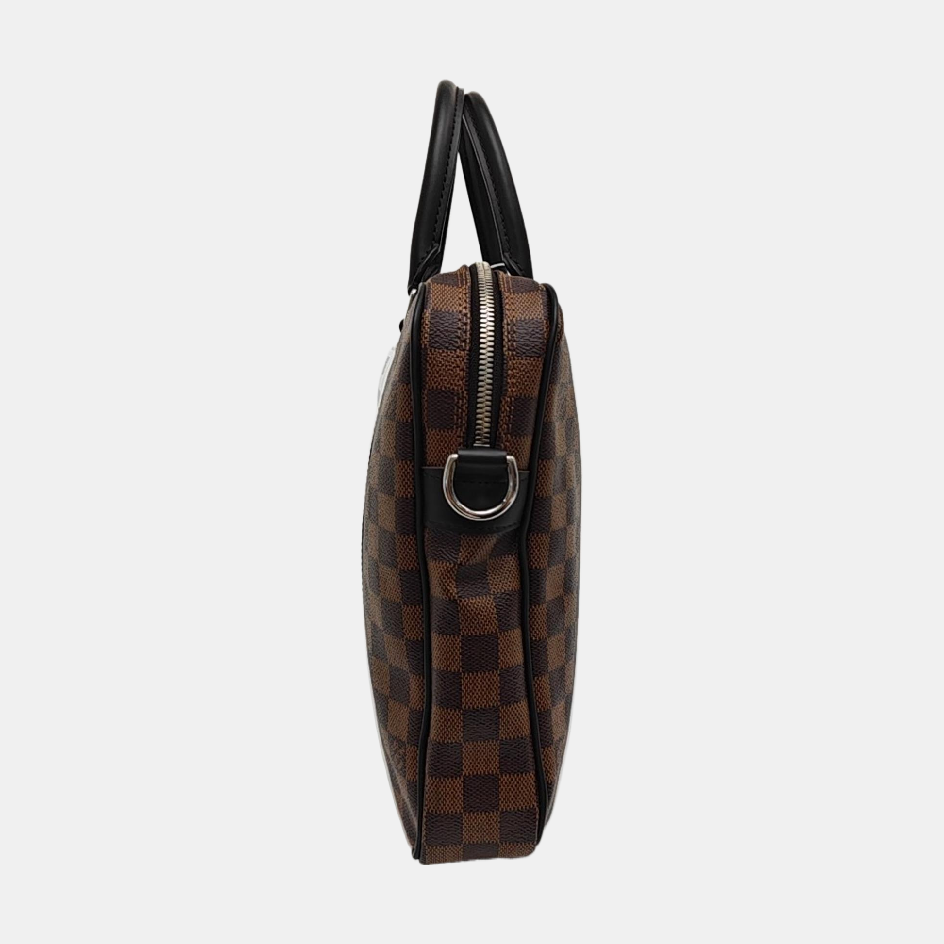 PORTE-DOCUMENTS PM Damier Ebene Coated Canvas Brown