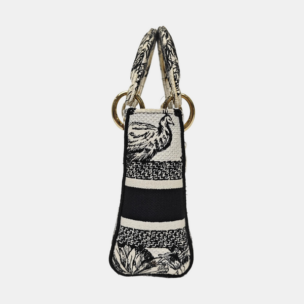 Lady Dior Mini Canvas Multicolor