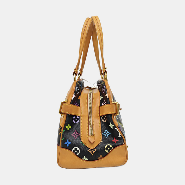 LV × TM CLAUDIA Monogram Coated Canvas Black