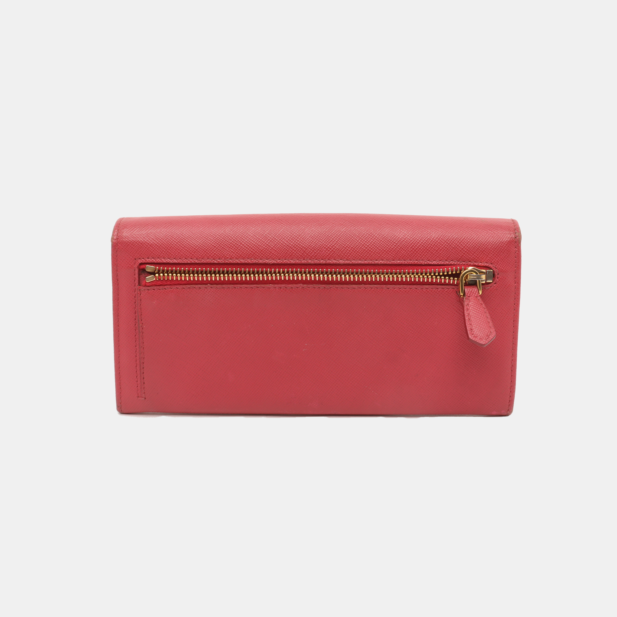 Mini Bag Saffiano Calfskin Red Wallet