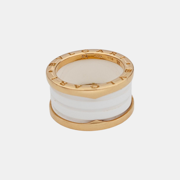 B.ZERO1 18k Rose Gold Ring EU 54