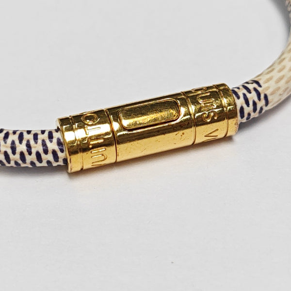 KEEP IT Coated Canvas White Bangle