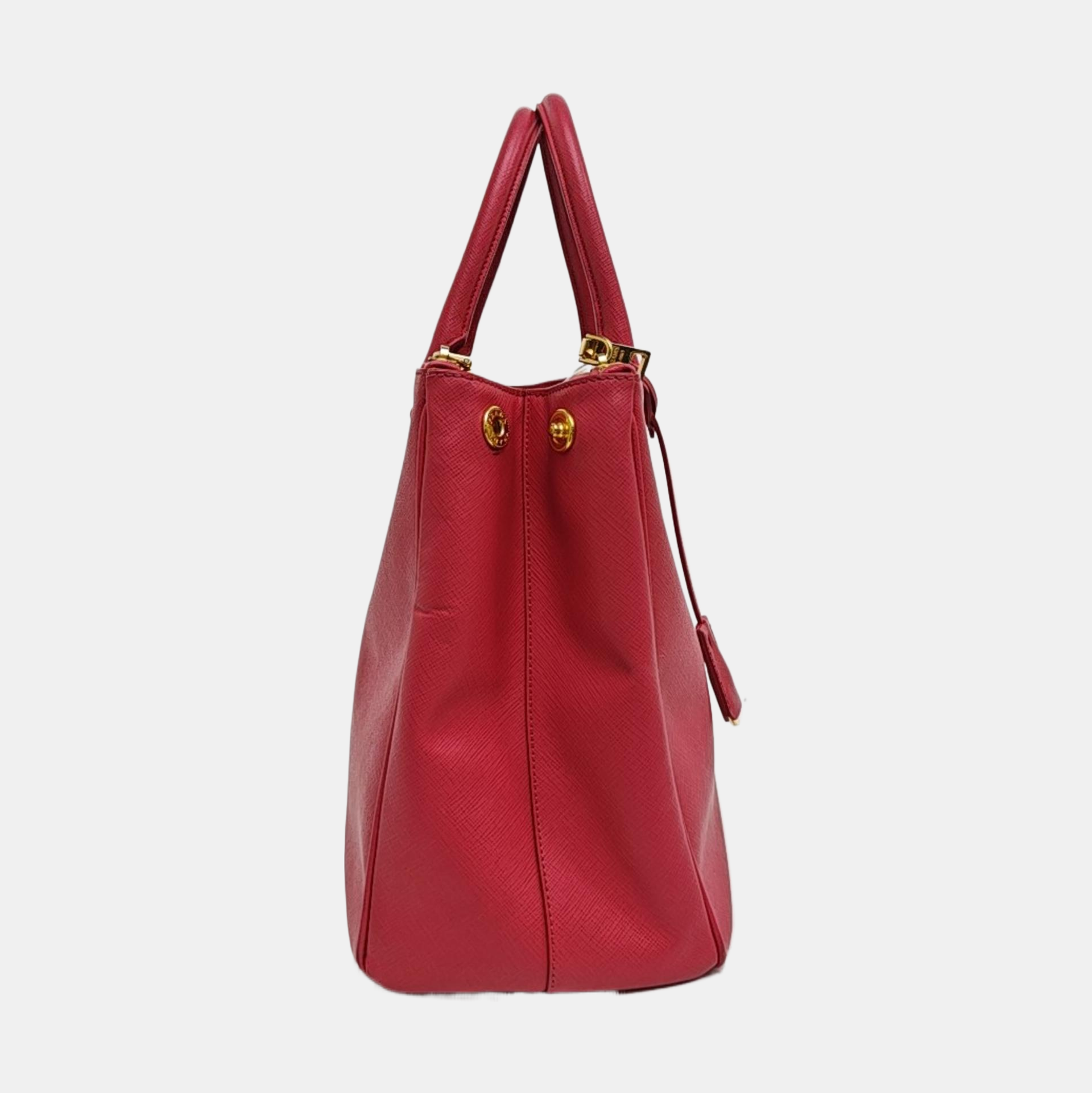Galleria Large Calfskin Red