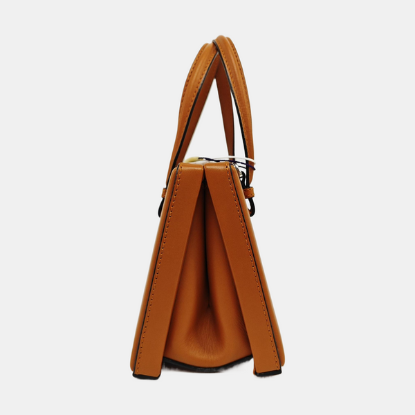 Postal Small Calfskin Brown