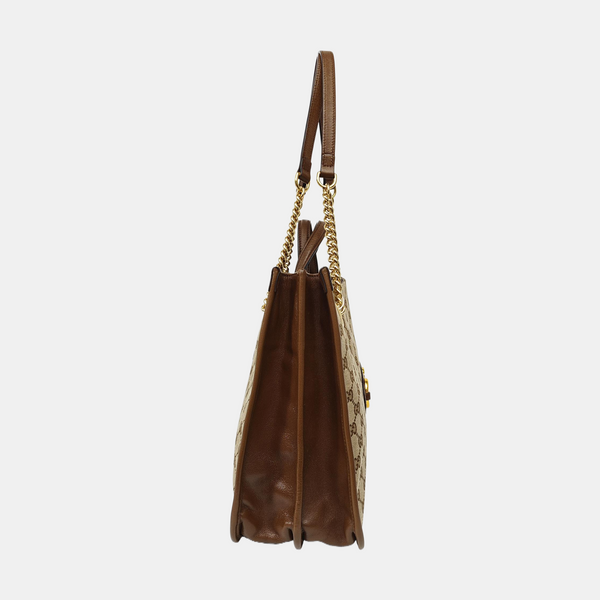 Horsebit 1955 Medium Monogram Canvas Brown