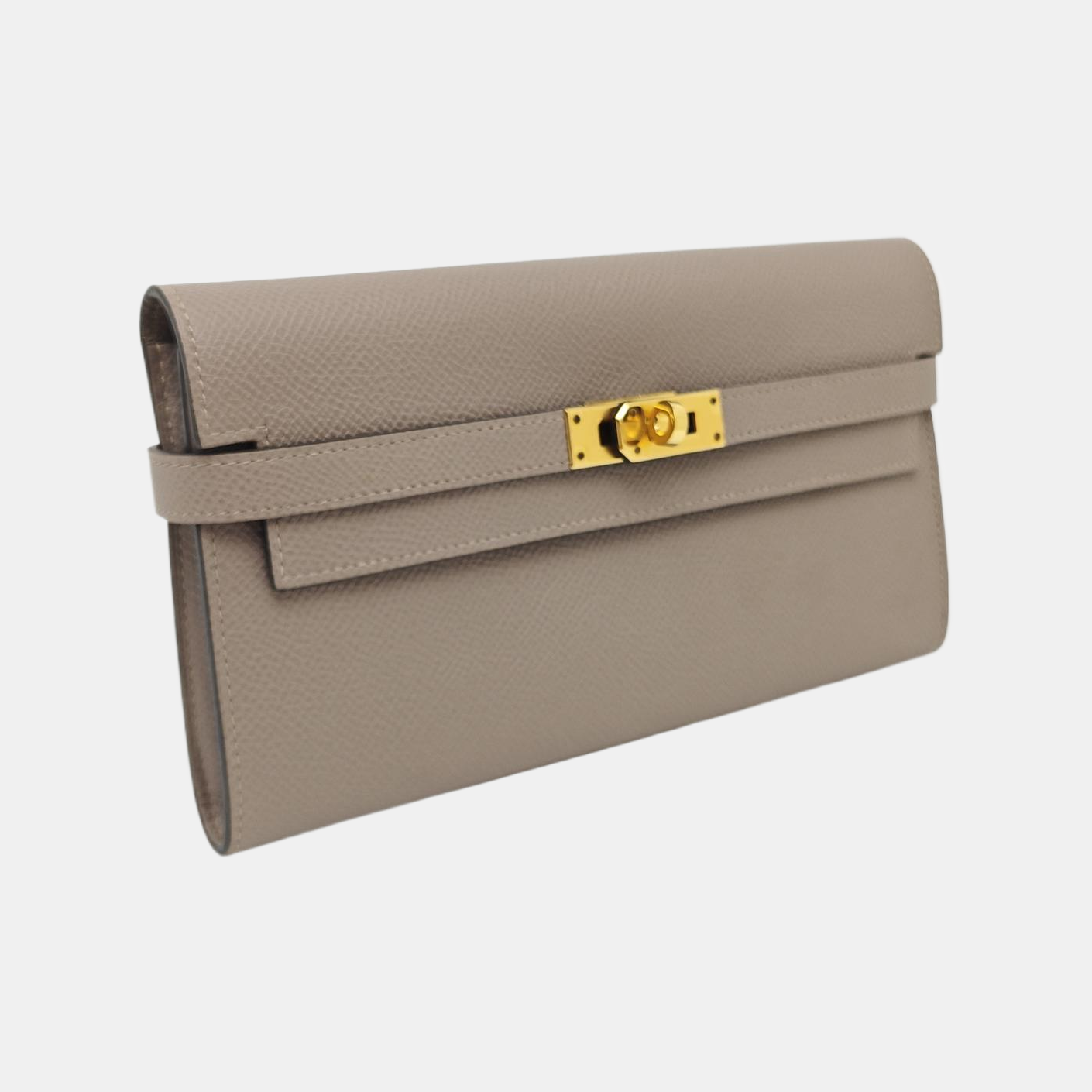 Kelly 20 Epsom Gray Wallet