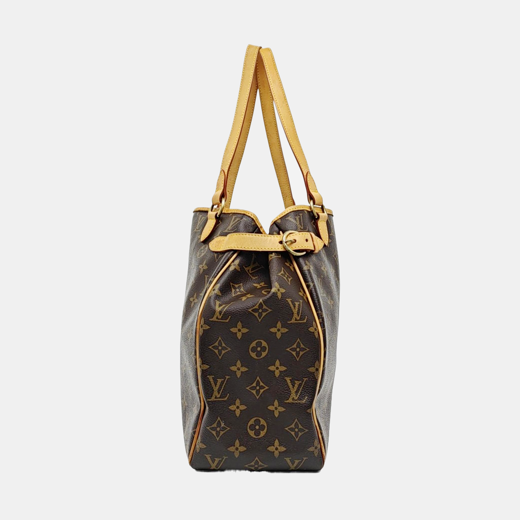 BATIGNOLLES MM Monogram Coated Canvas Brown