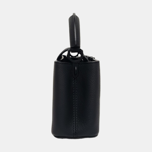 CAPUCINES Mini Calfskin Black