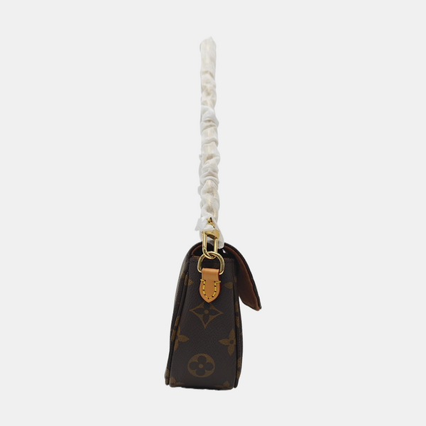IVY Monogram Coated Canvas Brown