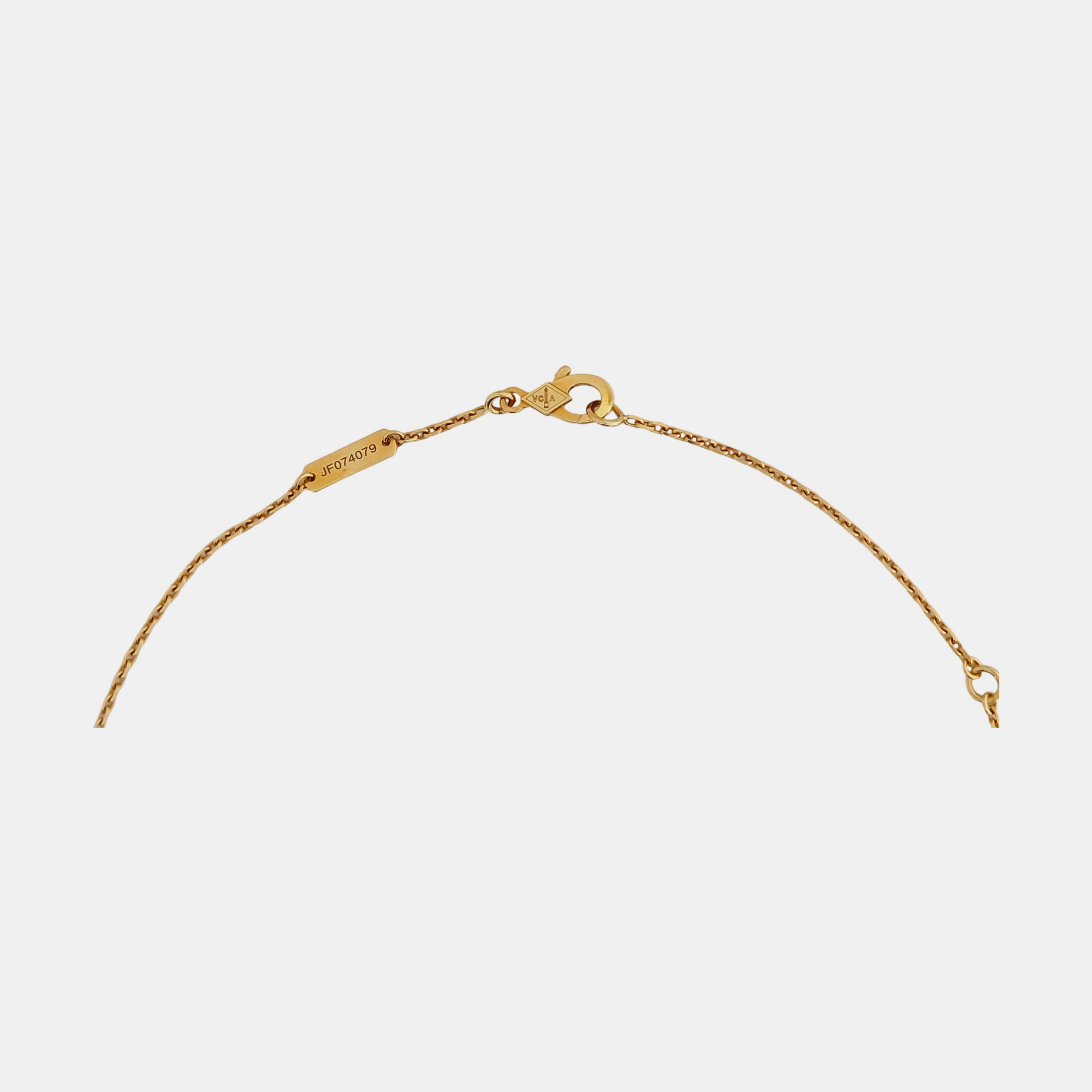 Vintage Alhambra 18k Gold Necklace