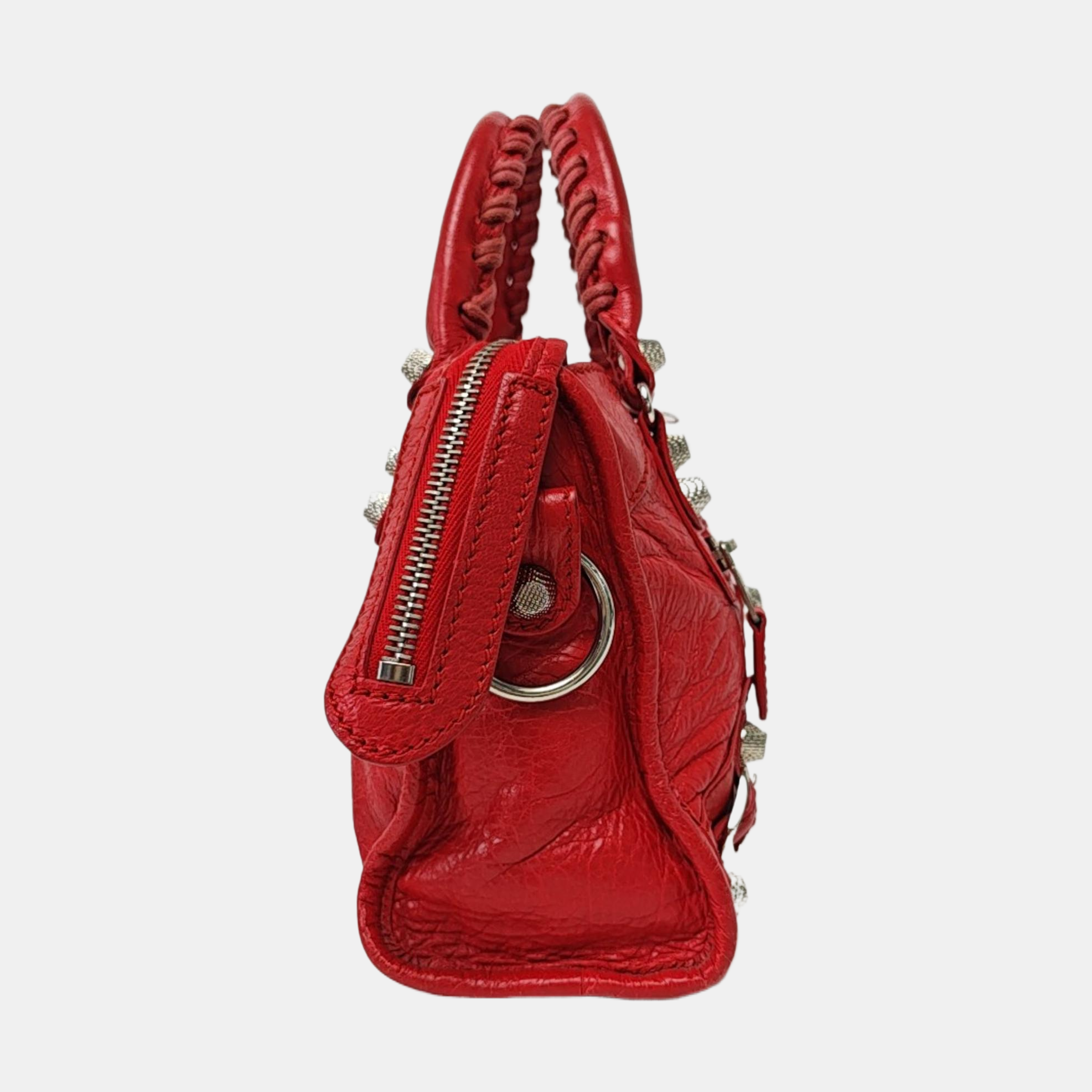 Authenticated pre-owned  Classic City Mini Lambskin Red - Shoulder Bag at Looply
