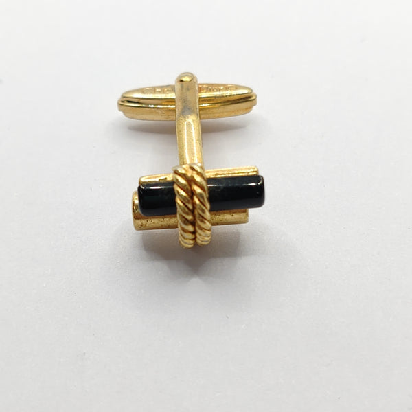 Metal Cufflink Gold