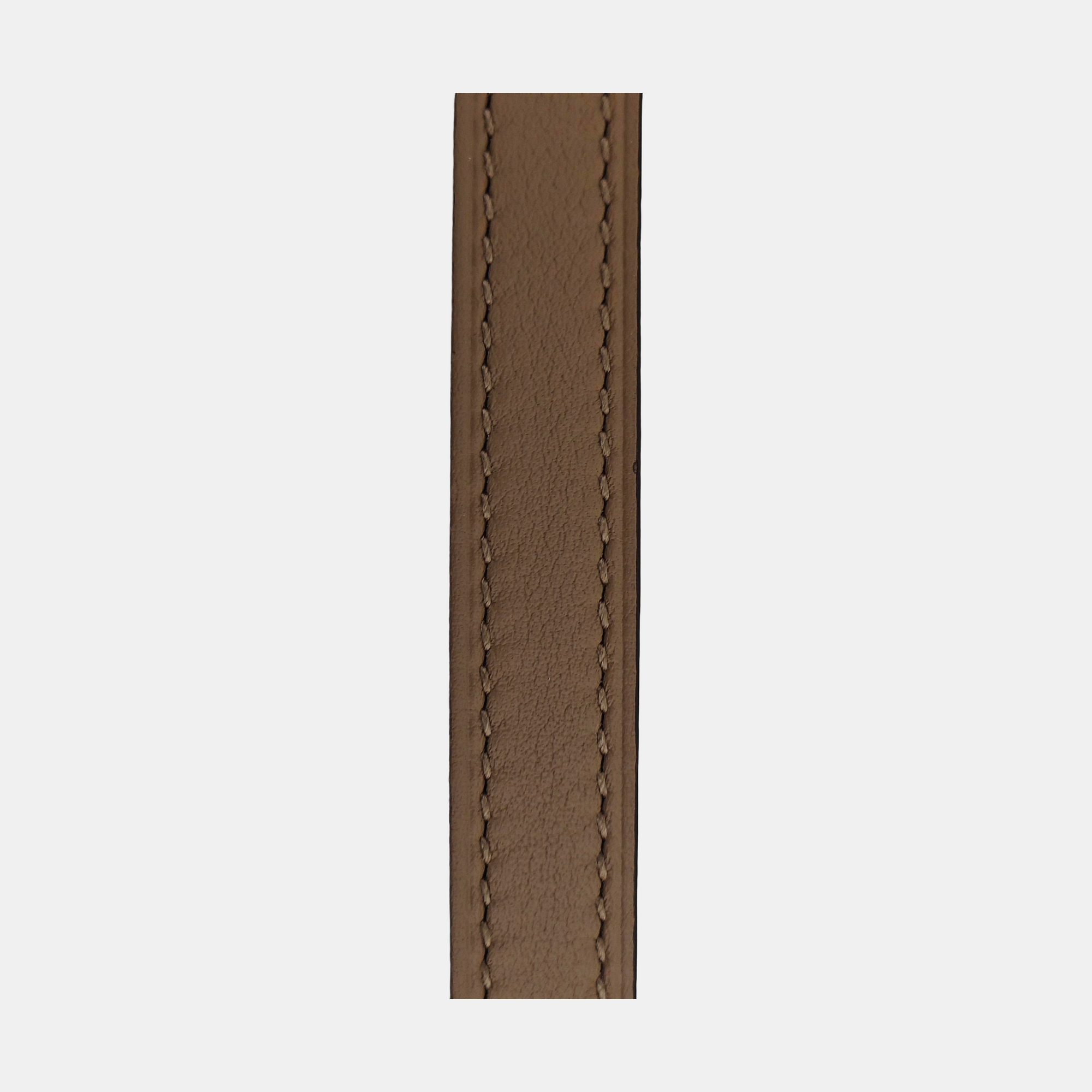 Leather Belt White