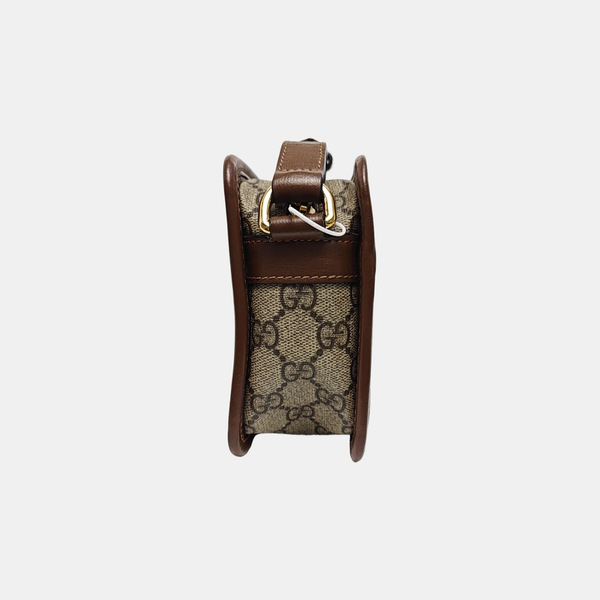 Bree Monogram Coated Canvas Beige