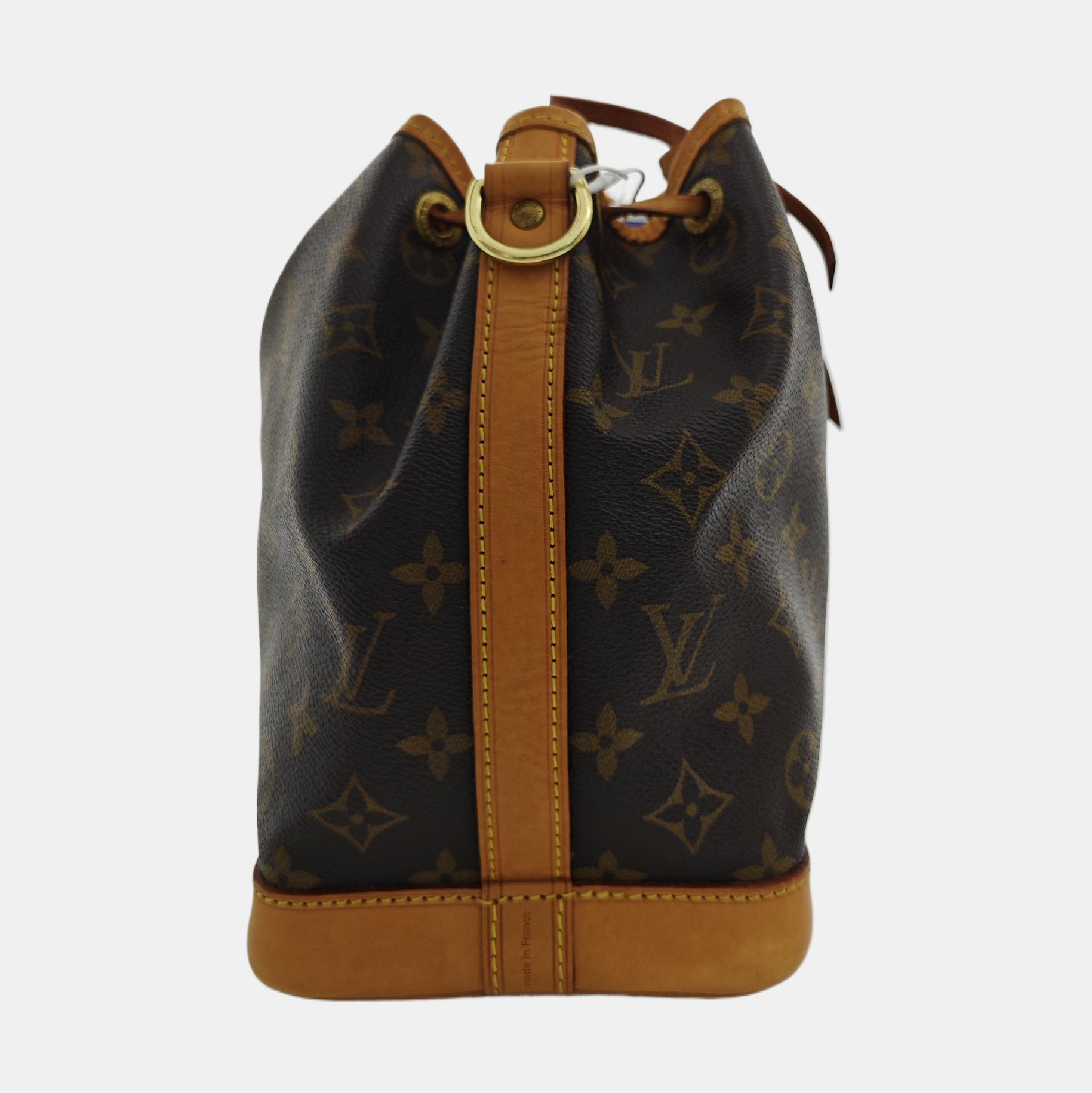 NOÉ BB Monogram Coated Canvas Brown
