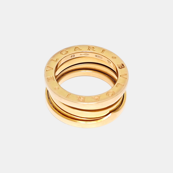 B.ZERO1 18k Rose Gold Ring EU 49