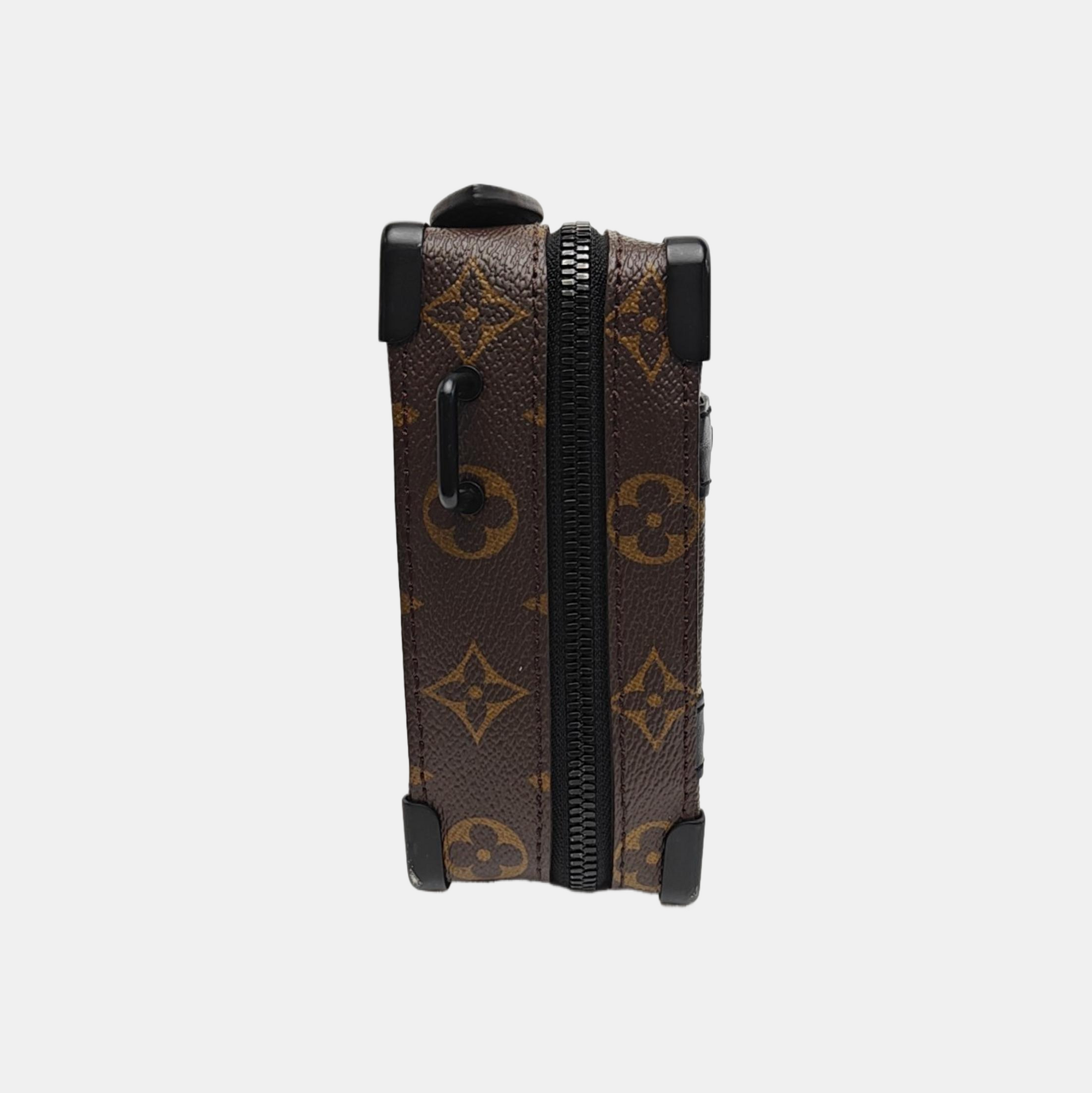 SOFT TRUNK Monogram Coated Canvas Brown