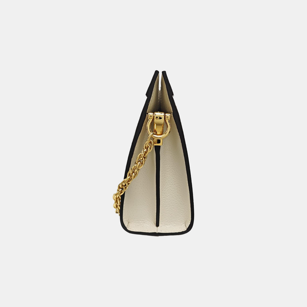 Ophidia Small Monogram Coated Canvas Beige
