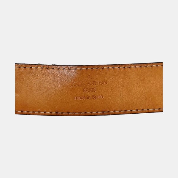 Leather Belt Green