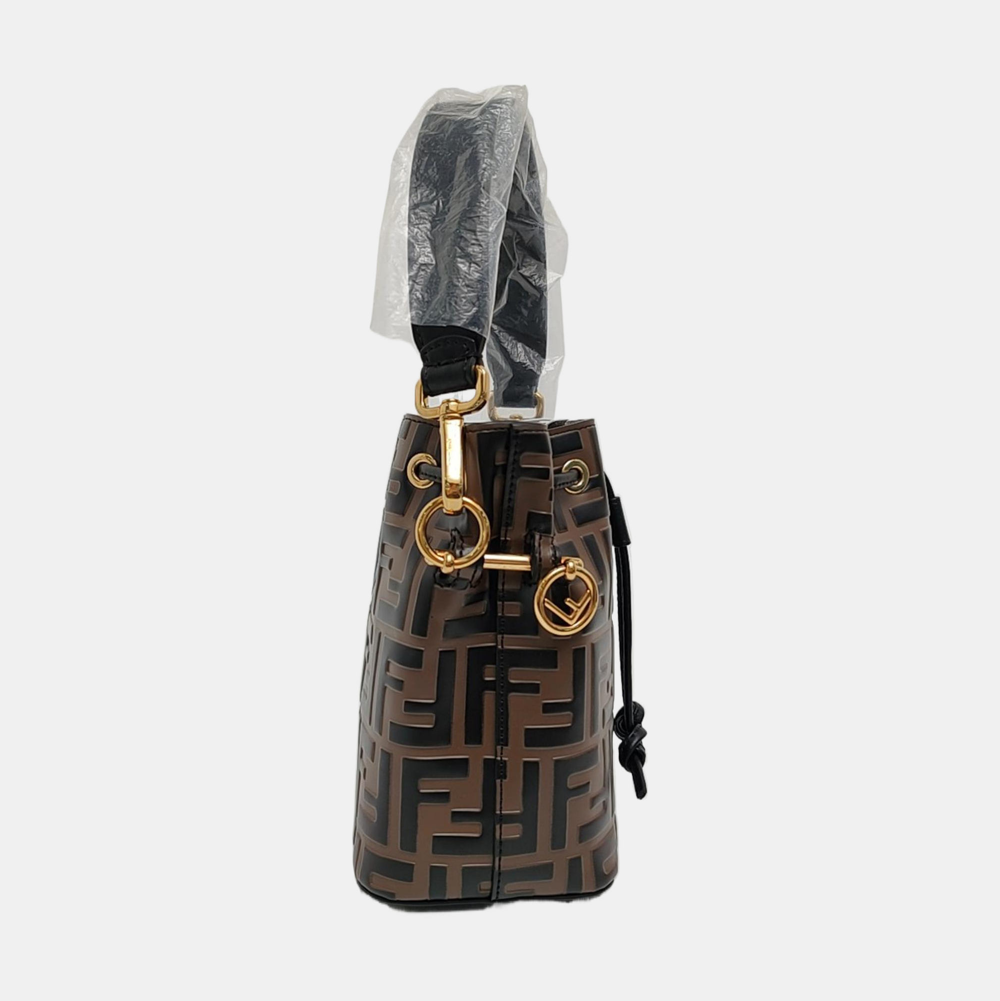 Mon Tresor Mini Monogram Calfskin Brown
