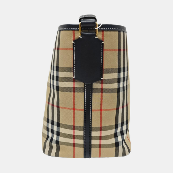 Canvas Bucket Bag Medium Brown