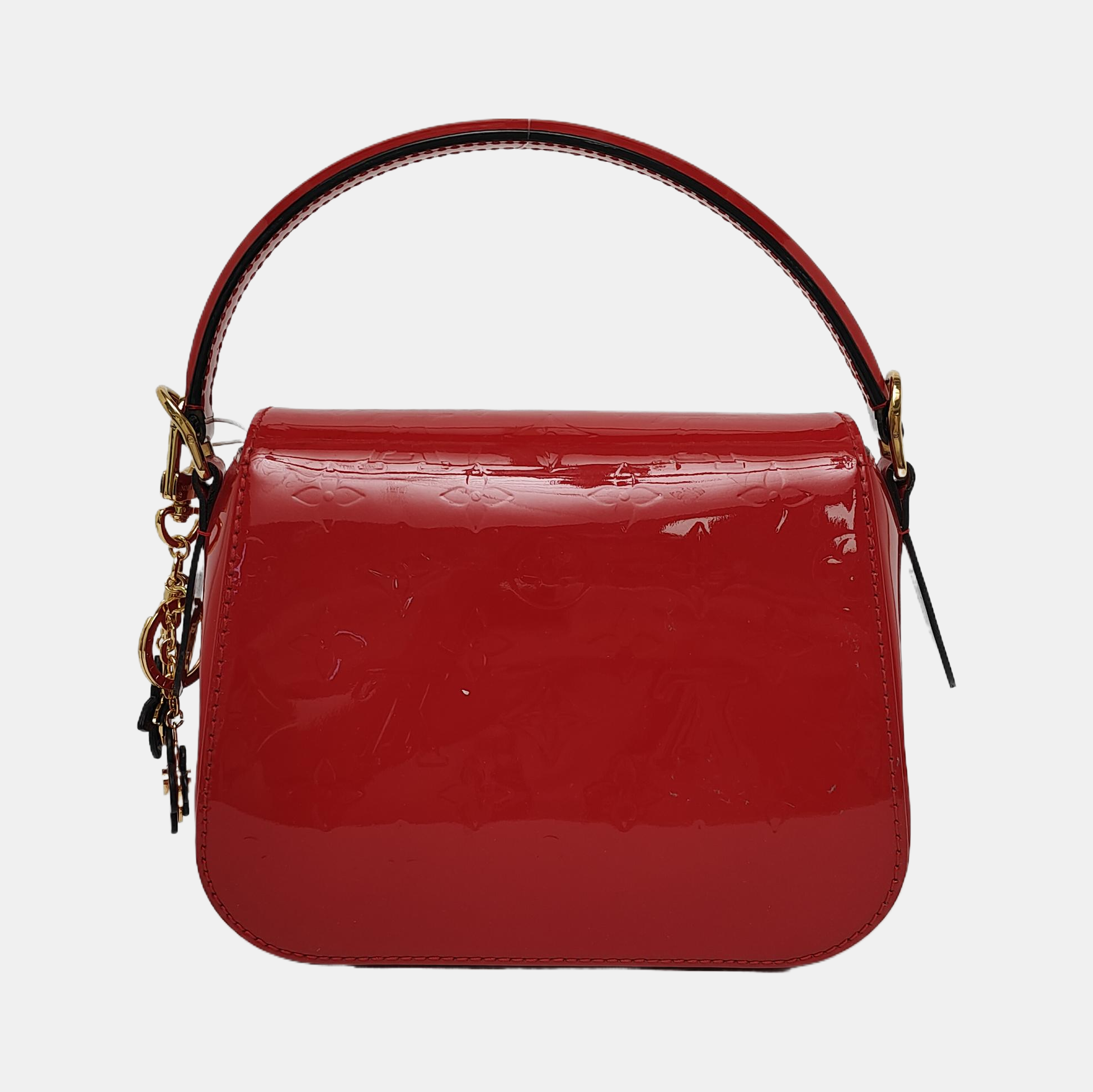 PASADENA PM Monogram Calfskin Red