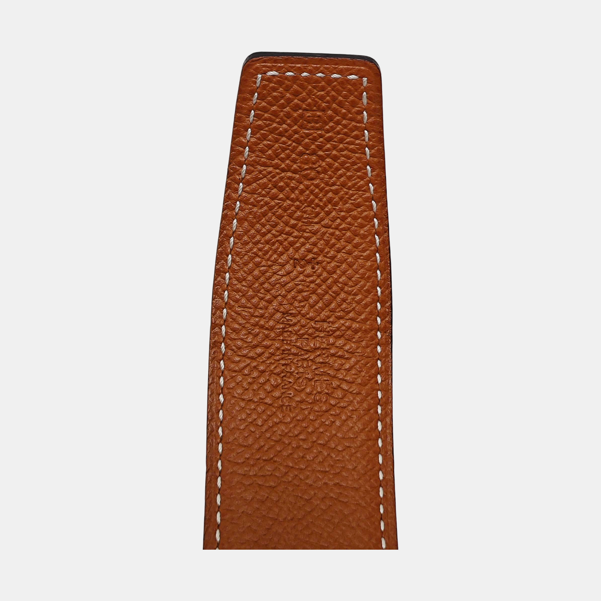 Leather Belt Yellow