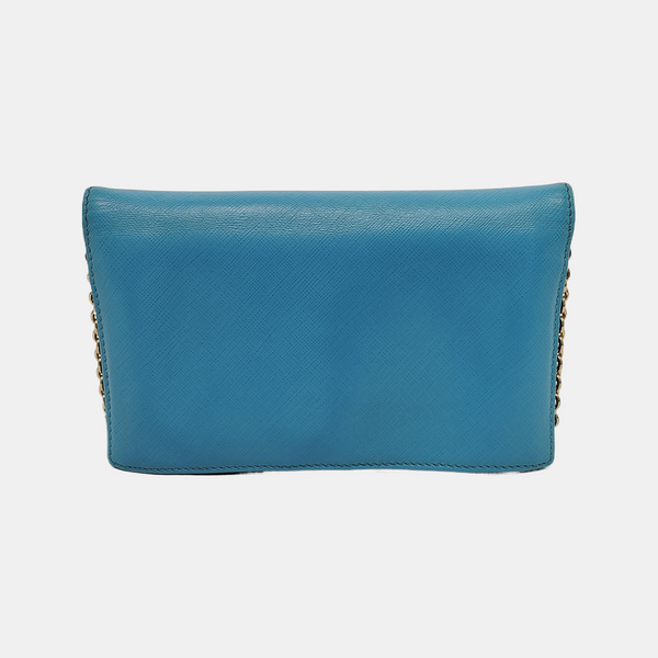 Ginny Calfskin Blue