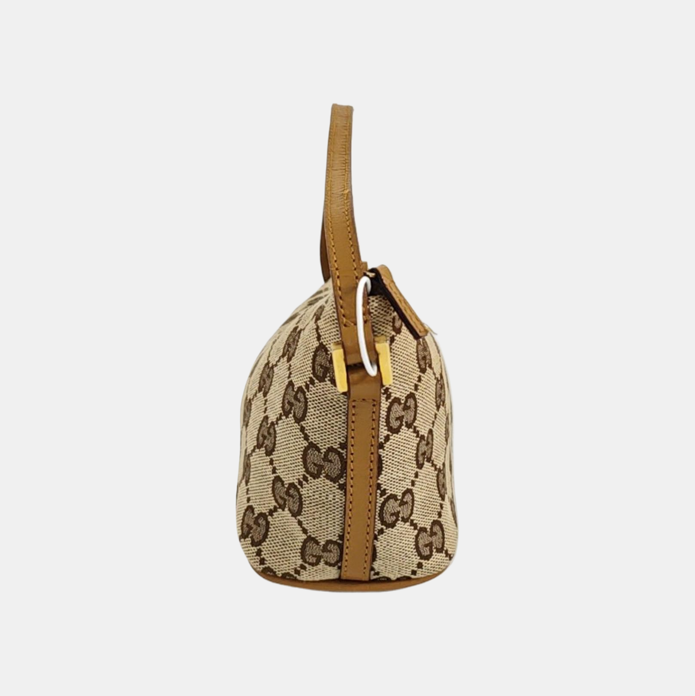 Monogram Canvas Top Handle Bag Beige
