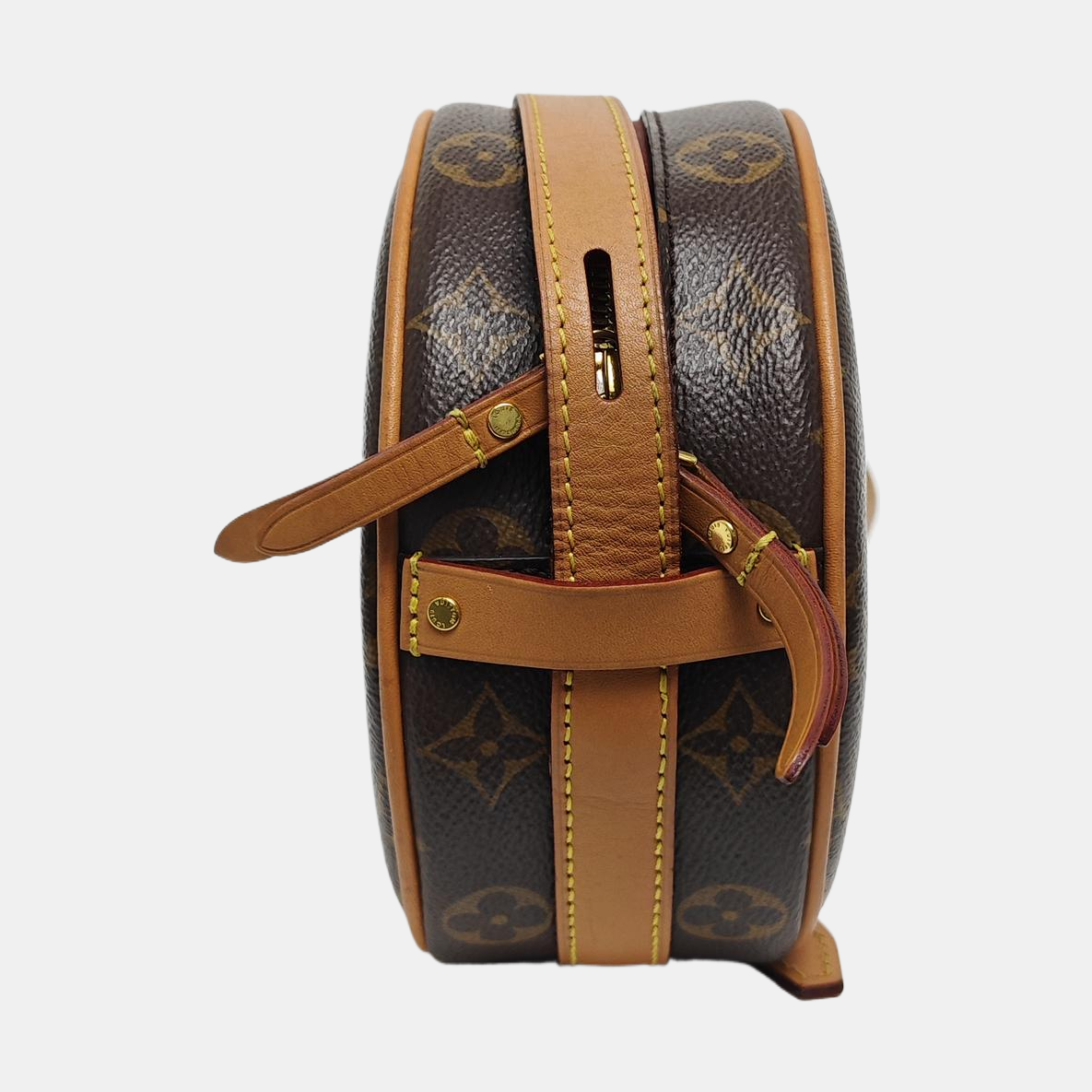 BOITE CHAPEAU PM Monogram Coated Canvas Brown