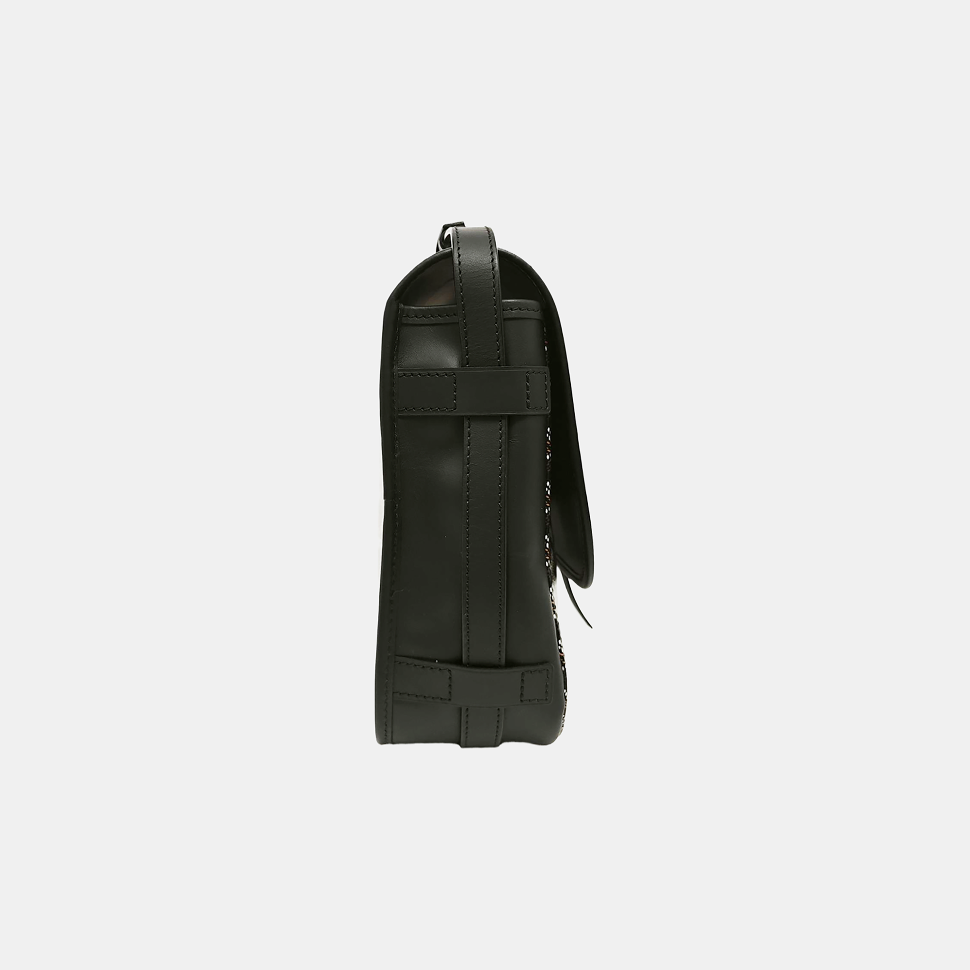 Belvedere Coated Canvas Black