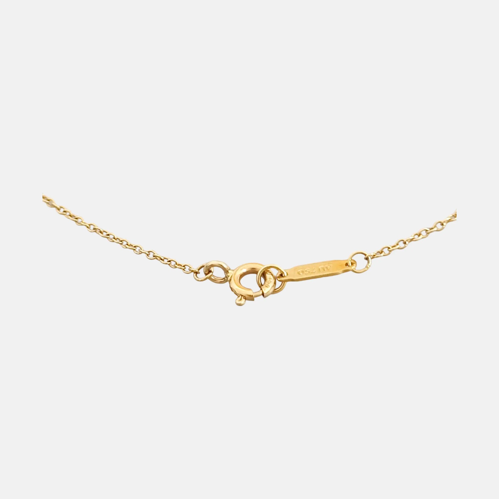 Tiffany Keys 18k Gold Necklace