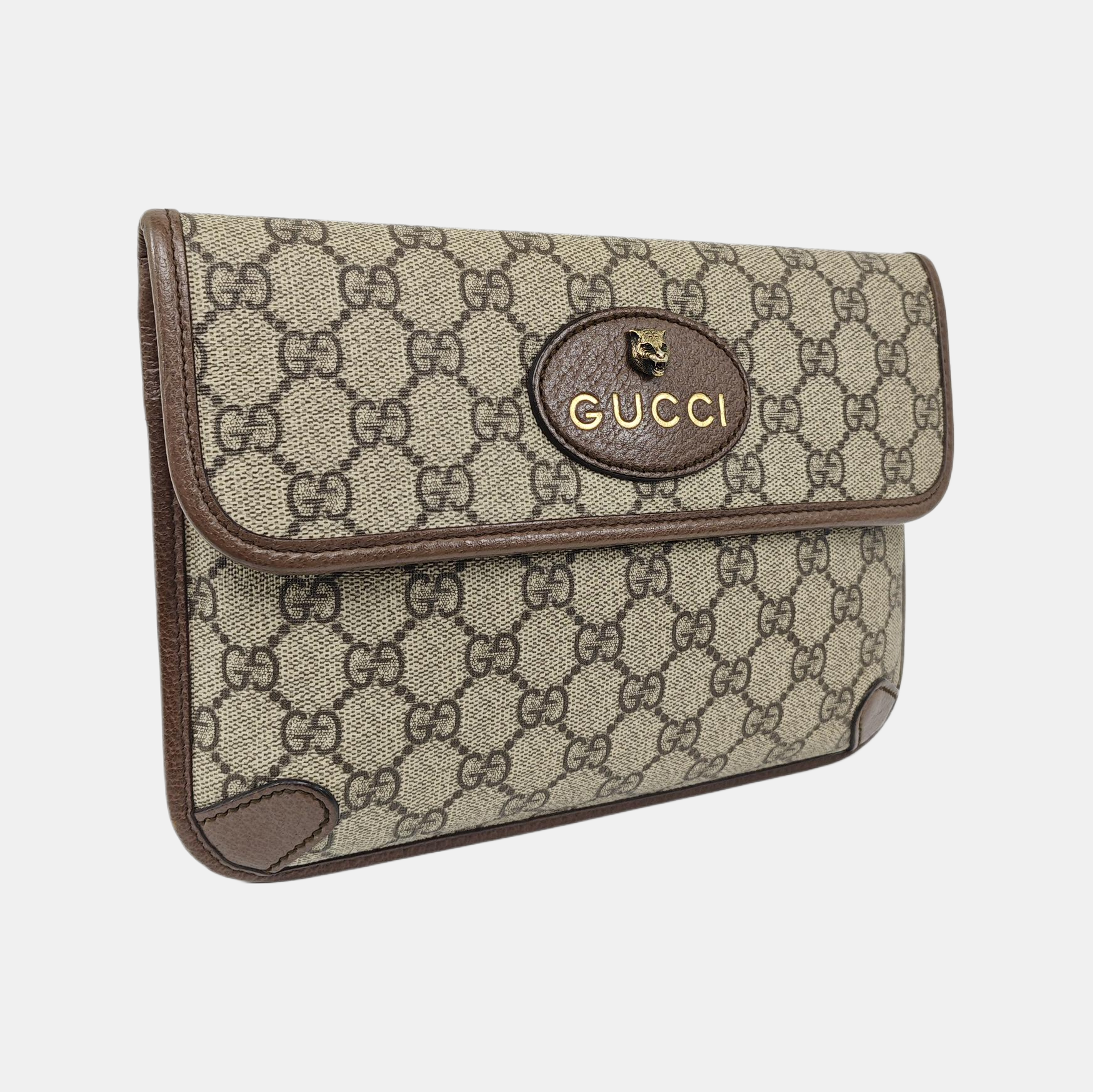 Neo Vintage Monogram Coated Canvas Beige