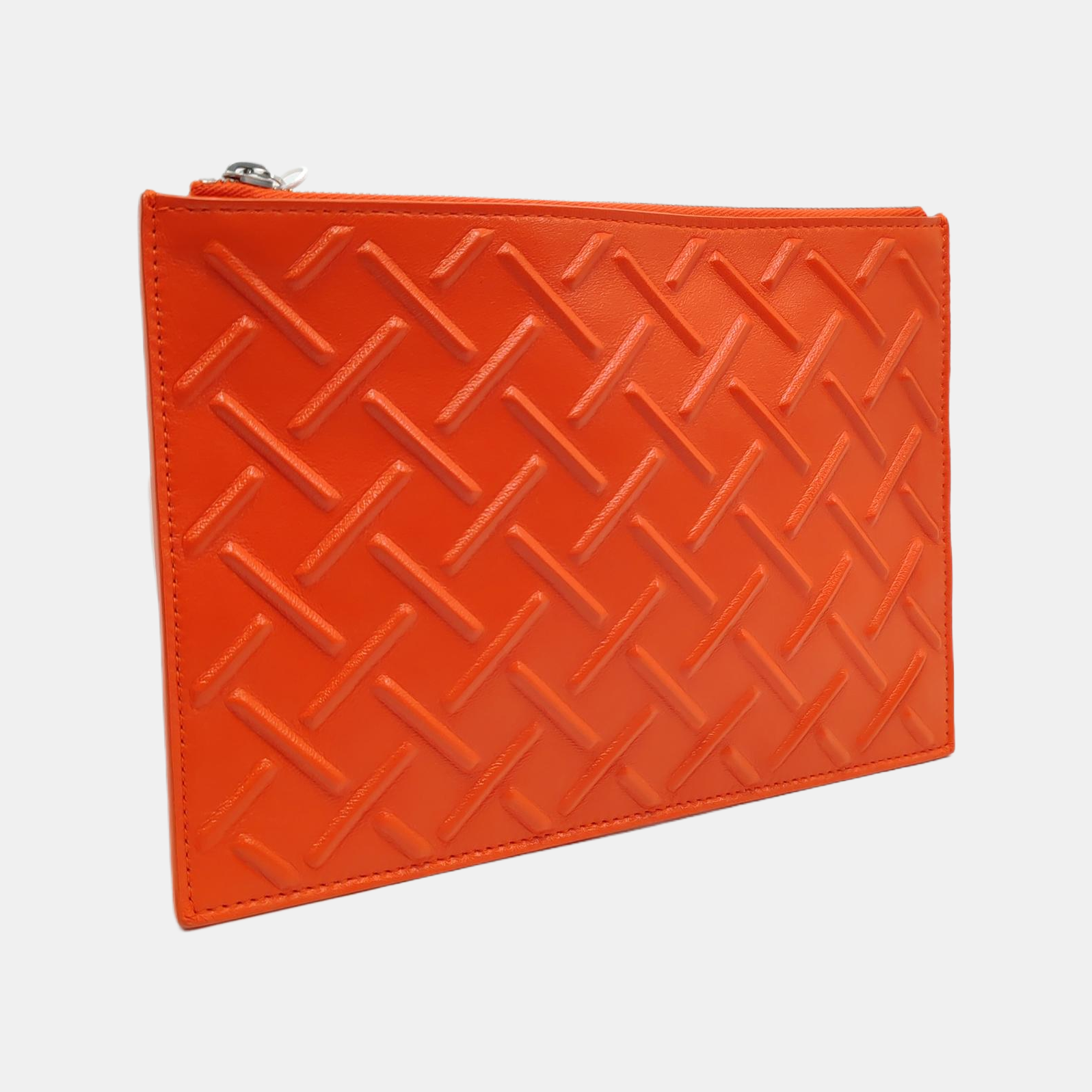 Lambskin Clutch Red