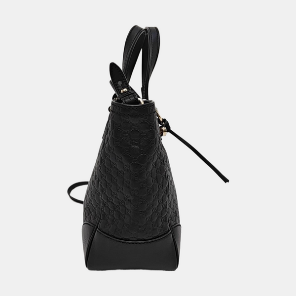 Bree Monogram Calfskin Black