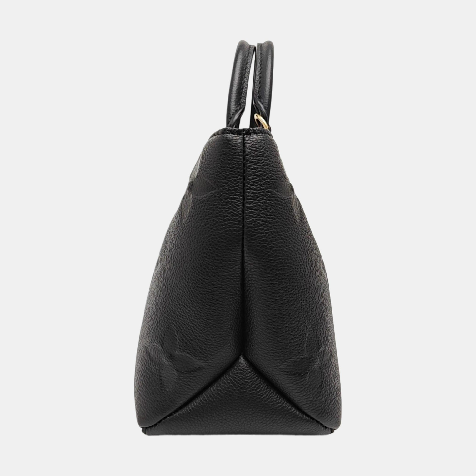 PALAIS PM Monogram Calfskin Black