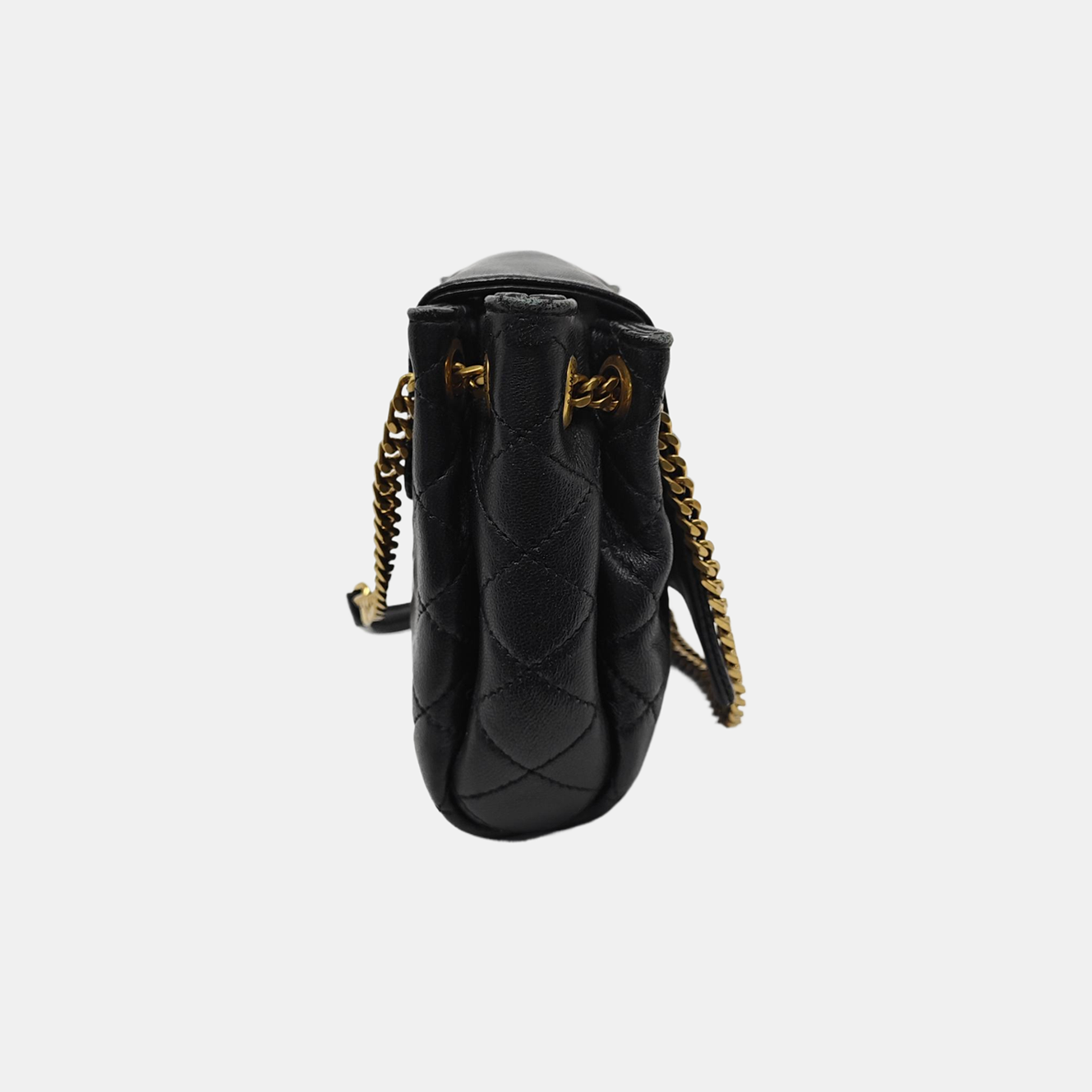 NOLITA Mini Quilted Lambskin Black