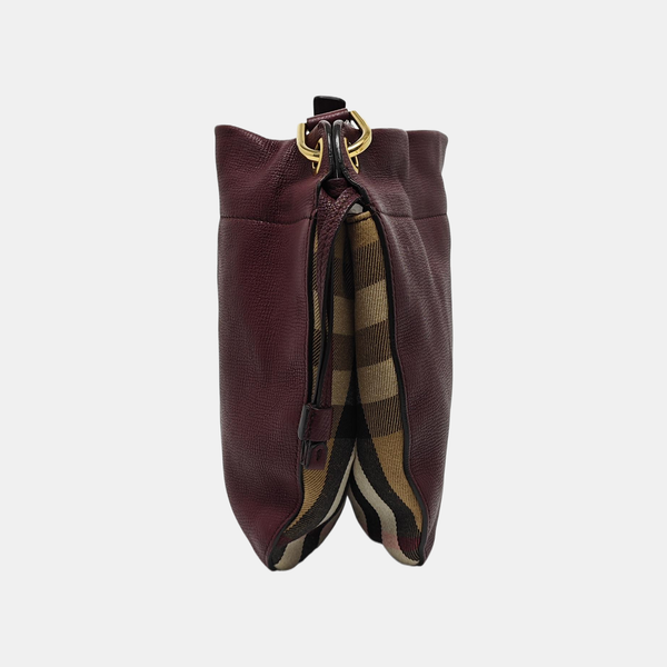 Calfskin Shoulder Bag Red