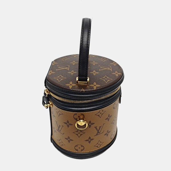 CANNES PM Monogram Coated Canvas Brown