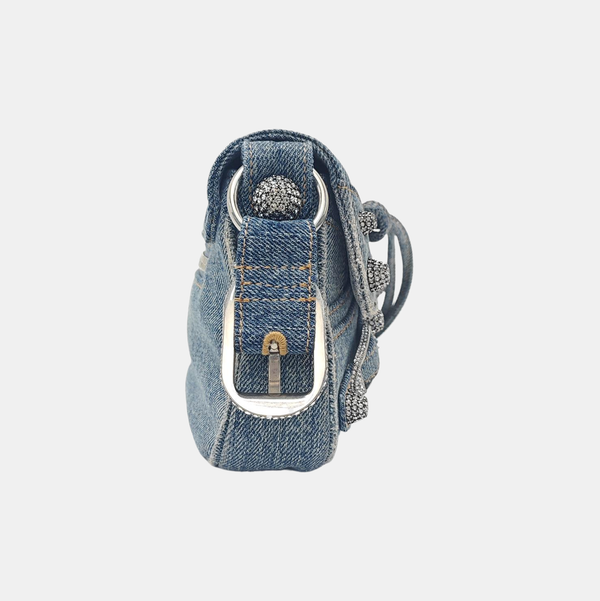Le Cagole Small Denim Blue